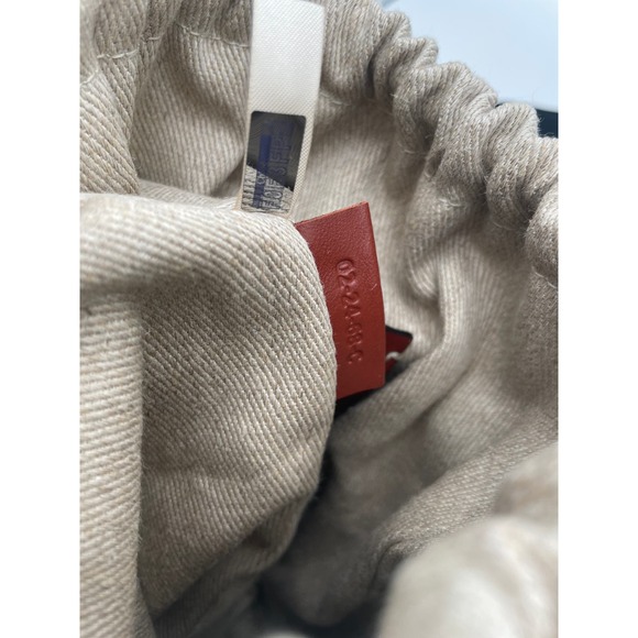 NEW CHLOE SMALL WOODY BASKET BUCKET RAFFIA STRAW SHOULDER BAG PURSE - Picture 14 of 14